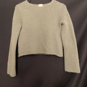 Joie Women's Green Crew Neck Sweater 100% cashmere